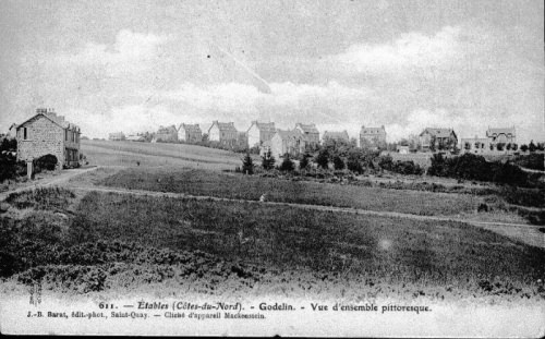 The Godelins district after the construction of the villas
