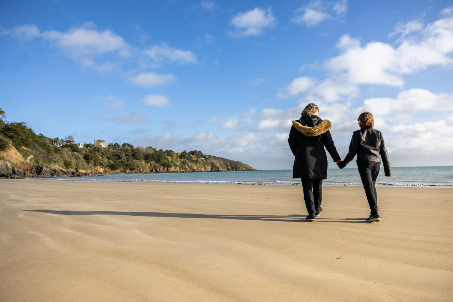La plage de l'avant port