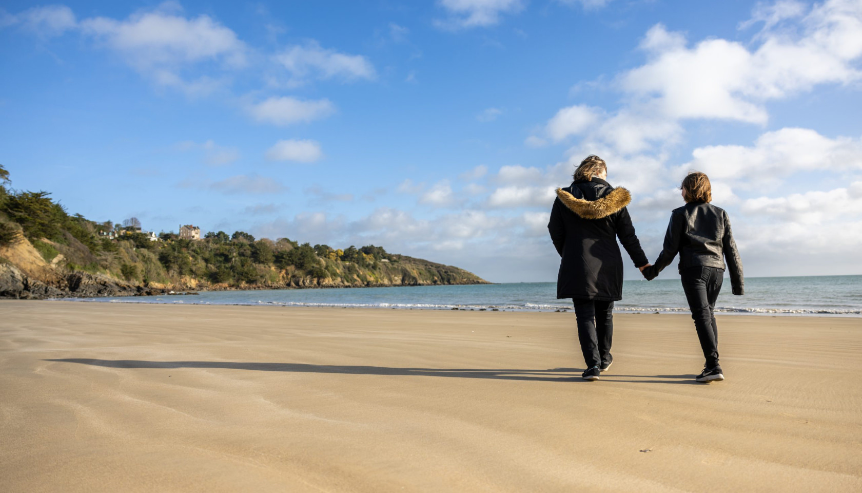 La plage de l'avant port