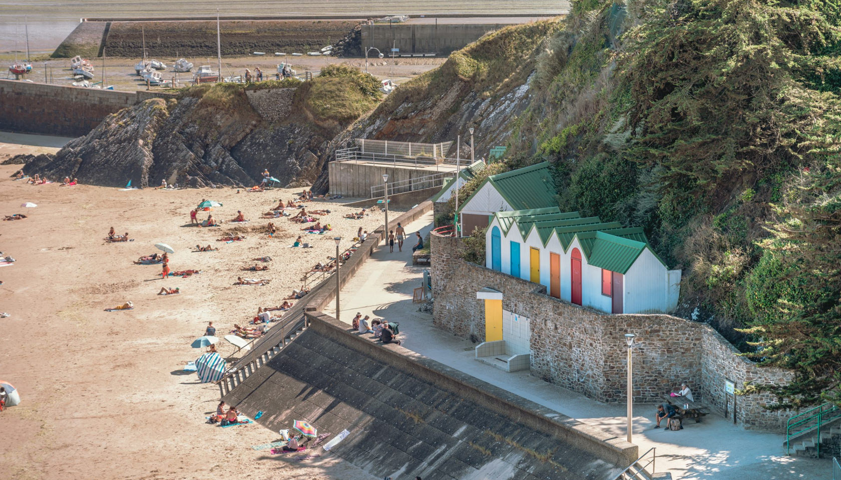La plage de l'Avant Port