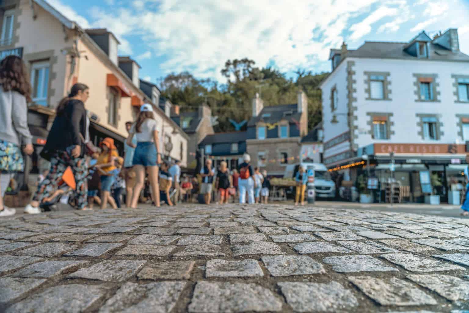 Las calles comerciales de Binic