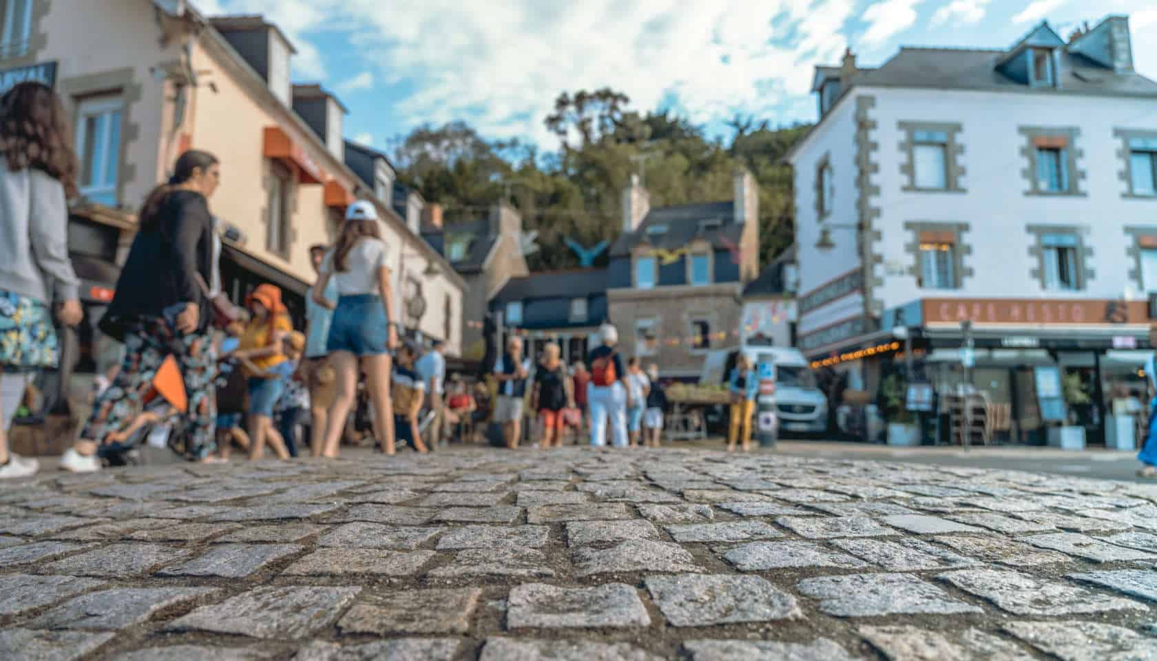 Las calles comerciales de Binic