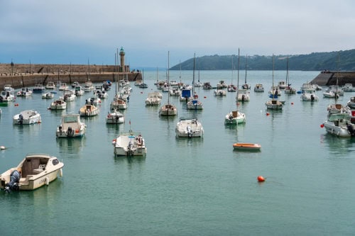 Le port de Binic et son phare
